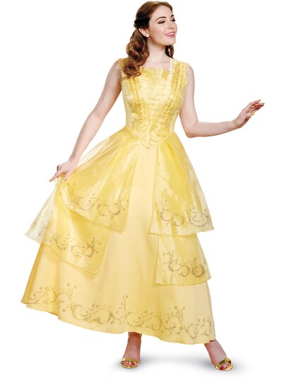 Adult's Womens Prestige Beauty And The Beast Belle Gown Costume, Size: L | Michaels Adult's Womens Prestige Beauty And The Beast Belle Gown Costume, Size: L | Michaels
